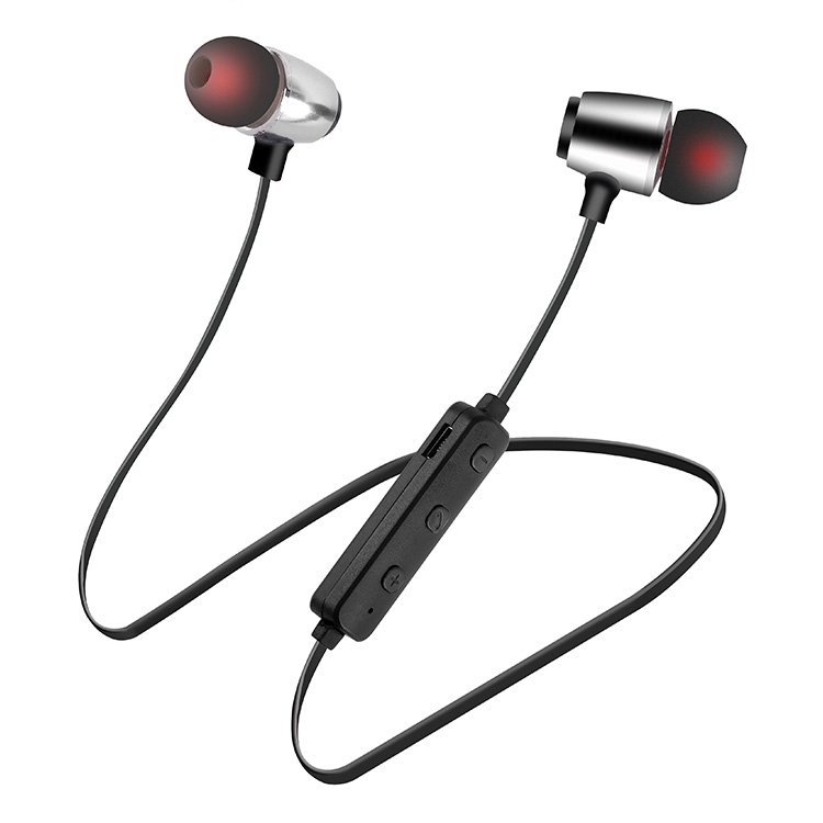 

L7 Sport Metal Magnetic Stereo Bluetooth 5.0 Wireless Headset(Black)