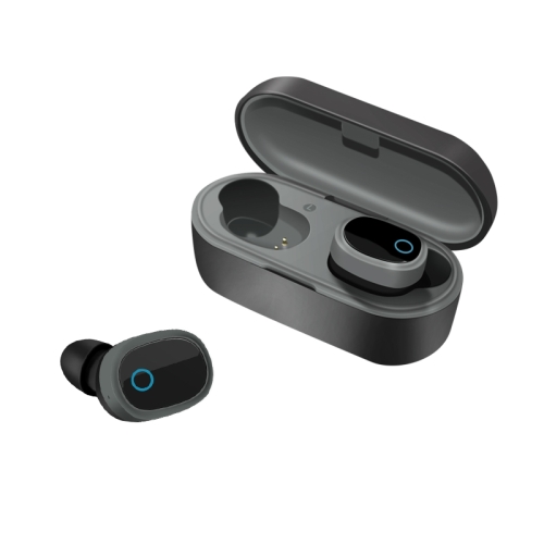 

TWS-1003 Bluetooth 5.0 Semi-in-ear Design Wireless Bluetooth Earphone (Black)