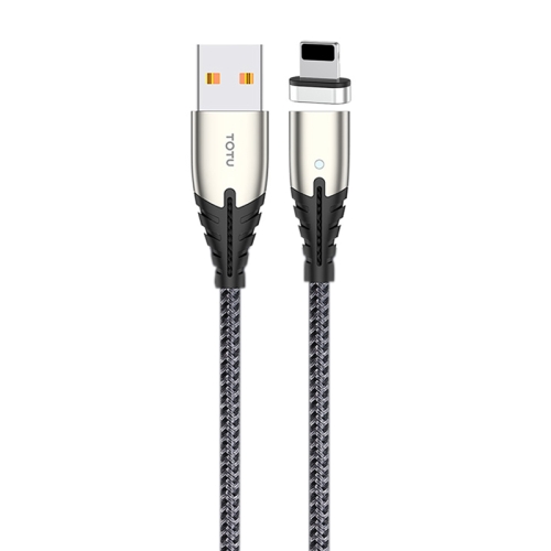 

TOTUDESIGN BAL-061 Thunder Series 8 Pin Automatic Adsorption Magnectic Charging Cable, Length: 1.2m(Black)