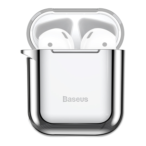 

For Apple AirPods 1 / 2 Baseus Shining Hook Protective Case(Silver)