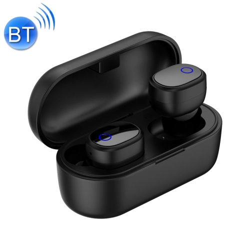 

KUULAA KL-YP01 Bluetooth Earphone TWS Wireless Headset Bluetooth 5.0 Handsfree Sport Earphones with Charging Box(Black)