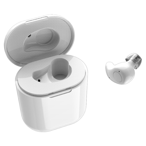 

S15 HIFI Touch Mini Bluetooth Wireless Earphone with Charging Box (White)