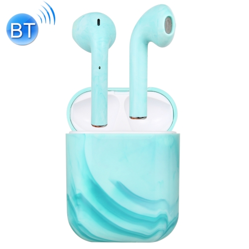 

InPods 12 TWS Bluetooth 5.0 Marble Pattern Wireless Bluetooth Earphone with Magnetic Attraction Charging Box, Support Touch & Bilateral Call(Blue)