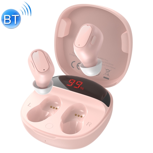 

Baseus WM01 Plus Encok Bluetooth 5.0 Intelligent Digital Display True Wireless Bluetooth Earphone with Charging Box(Pink)