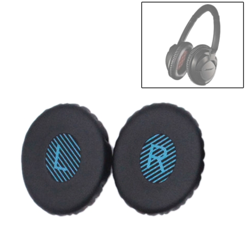 

1 Pair For Bose OE2 / OE2i / SoundTrue Headset Cushion Sponge Cover Earmuffs Replacement Earpads(Black Blue)