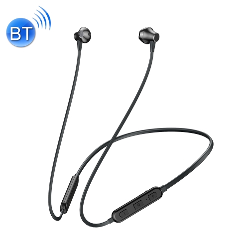 

REMAX RB-S28 Lotton Series Wireless Neck-mounted V5.0 Music Earphone, Support Hands-free (Black)