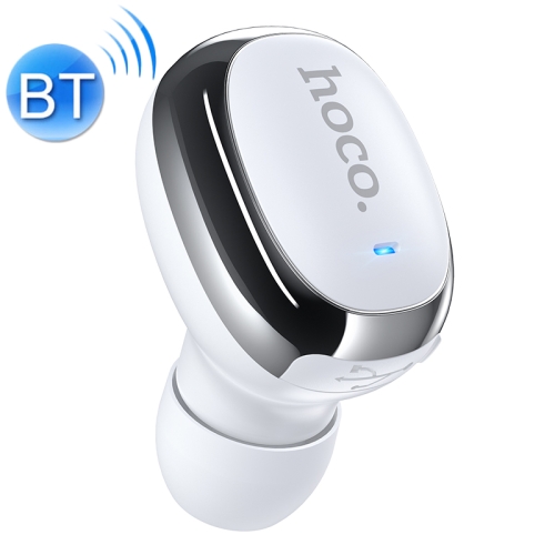 

hoco E54 Bluetooth 5.0 Unilateral Mia Mini Bluetooth Earphone, Support Calls (White)