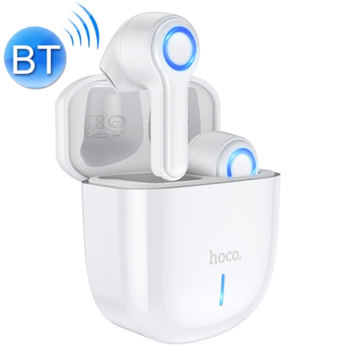 

hoco ES45 Harmony Sound TWS Wireless Bluetooth Earphone with Charging Box, Support Touch & Call & Siri(White)