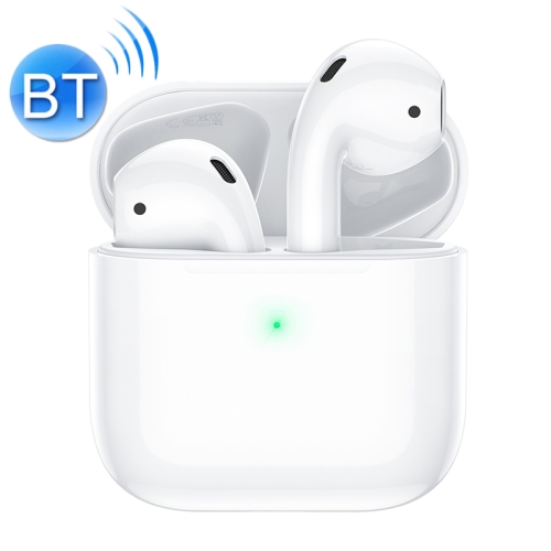 

hoco ES46 Cool Pro Bluetooth 5.0 TWS Wireless Bluetooth Earphone with Charging Box, Support Touch & Call & Siri & Power Display(White)