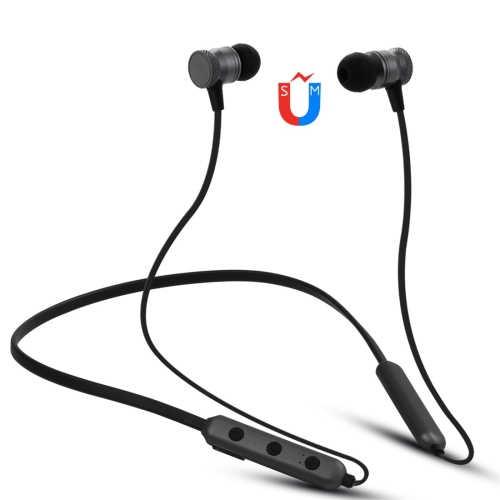 

BT-890 Bluetooth 4.2 Hanging Neck Design Bluetooth Headset, Support Music Play & Switching & Volume Control & Answer (Black)
