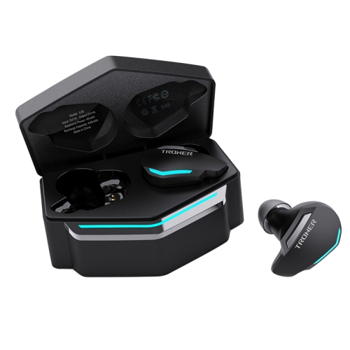 

Langsdom G30 5.0 TWS No Delay Gaming Music Wireless Bluetooth Earphone with Charging Box(Black)