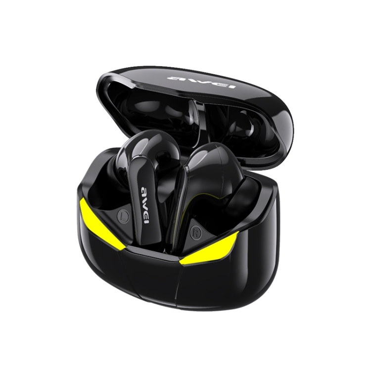 awei T35 Bluetooth V5.0 Ture Wireless Sports Game Dual Mode IPX5 Waterproof TWS Headset with Charging Case (Black)
awei T35 Bluetooth V5.0 Ture Wireless Sports Game Dual Mode IPX5 Waterproof TWS Headset with Charging Case (Black)