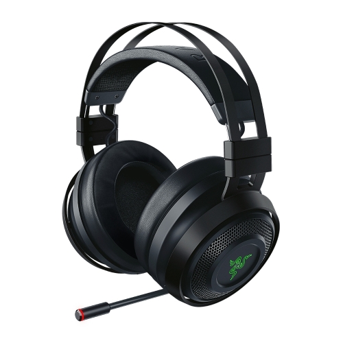 

Razer Nari Ultimate 2.4GHz Wireless USB + 3.5mm Audio THX Spatial Audio Head-mounted Gaming Headphone (Black)