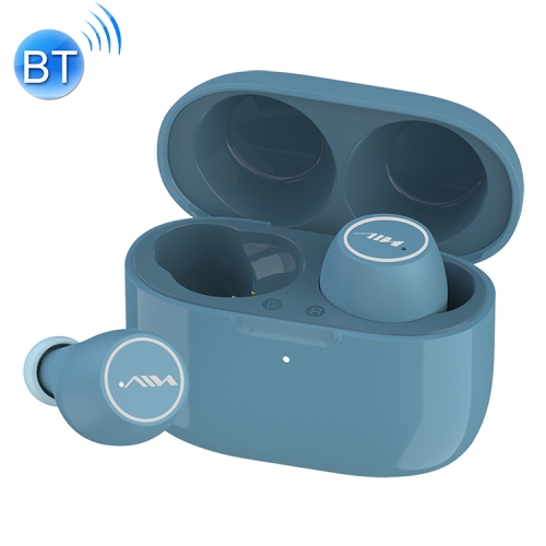 

AIN MK-T21 TWS Intelligent Noise Reduction In-ear Bluetooth Earphone with Charging Box, Support Touch & One-key Reset & Automatic Connection(Blue)