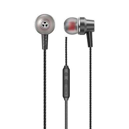 

WK YA03 Youpin Series 3.5mm Interface In-Ear HIFI Stereo Wired Call Music Earphone, Length: 1.2m (Black)