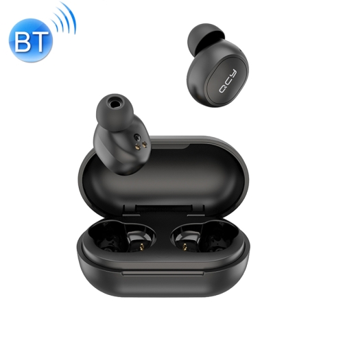 

Original Xiaomi Youpin QCY T4 TWS Bluetooth V5.0 Wireless In-Ear Sports Earphones with Charging Box, Support Android Pop-up Pairing(Black)