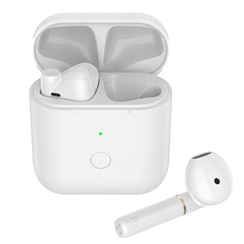 

Original Xiaomi Youpin QCY T8S TWS Bluetooth V5.0 Semi-in-ear Stereo True Wireless Earphones with Charging Box, Support Android Pop-up Pairing & APP Cust (White)