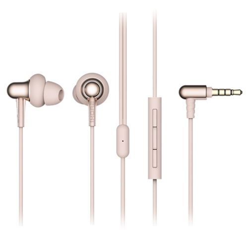 

Original Xiaomi Youpin E1025 1MORE Stylish Double Moving Coil In-Ear Wired Earphone (Gold)