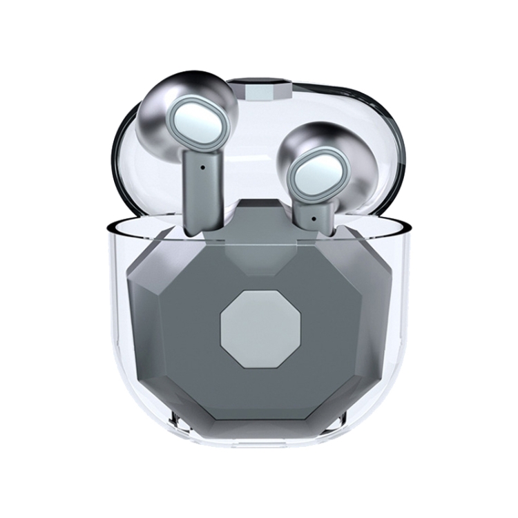 

XT-3 Bluetooth 5.0 TWS Intelligent Noise Reduction Transparent Bluetooth Earphone (Grey)