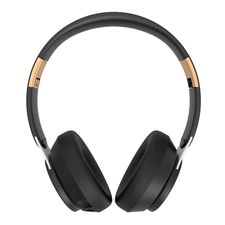 

07S Folding Sports Computer Games Wireless Bluetooth V5.0 Headset with Mic (Black)
