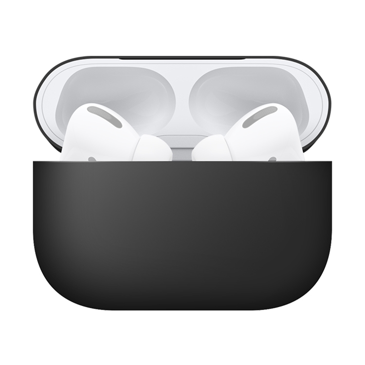 

Benks For AirPods Pro Solid Color Silicone Earphone Protective Case (Black)