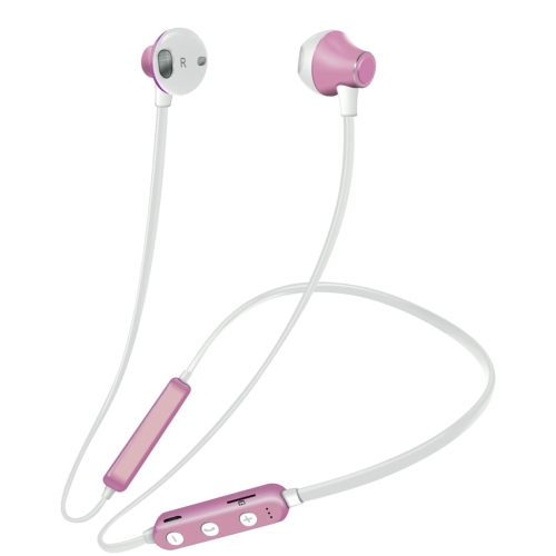 

MG-G18 Bluetooth 4.2 Sport Wireless Bluetooth Earphone, Support Card (Rose Gold)