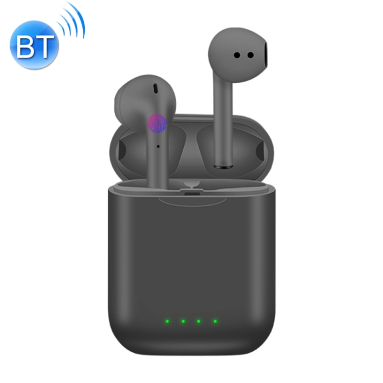 

i88-TWS Bluetooth Headset 5.0 Full Touch Support Open Cover Popup Bluetooth Headset Support Wireless Charge Function(Grey)