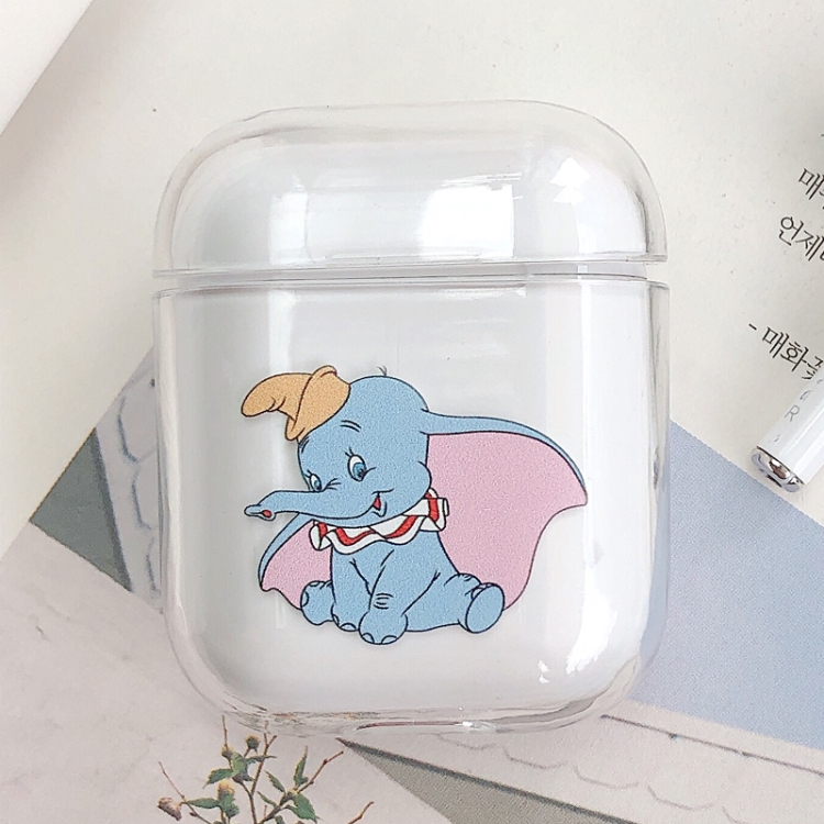 

Dumbo Pattern Shockproof Coloured Drawing PC Protective Case for Apple AirPods