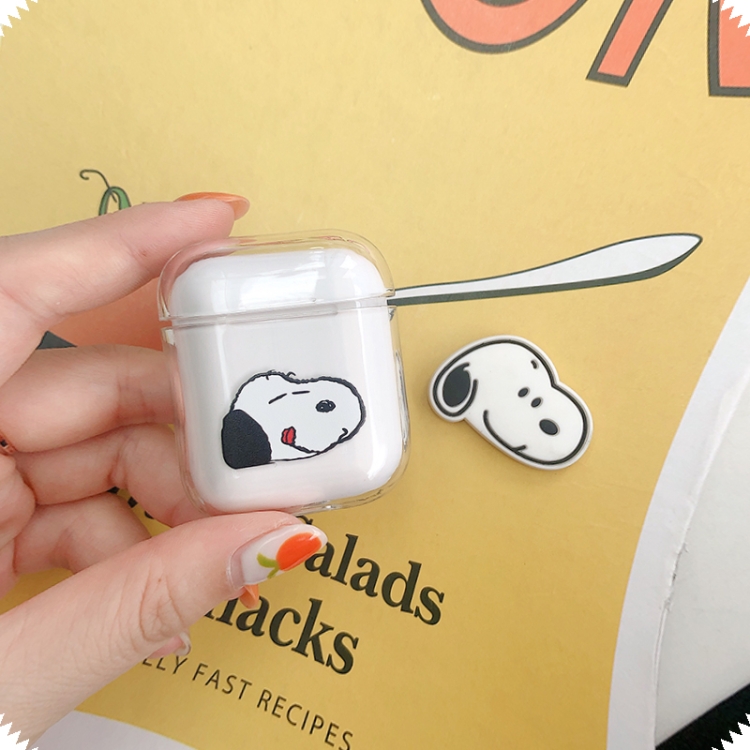 

Snoopy Pattern Shockproof Coloured Drawing PC Protective Case for Apple AirPods