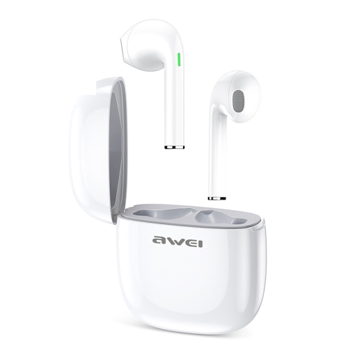

awei T28 Bluetooth V5.0 Ture Wireless Sports TWS Headset with Charging Case(White)