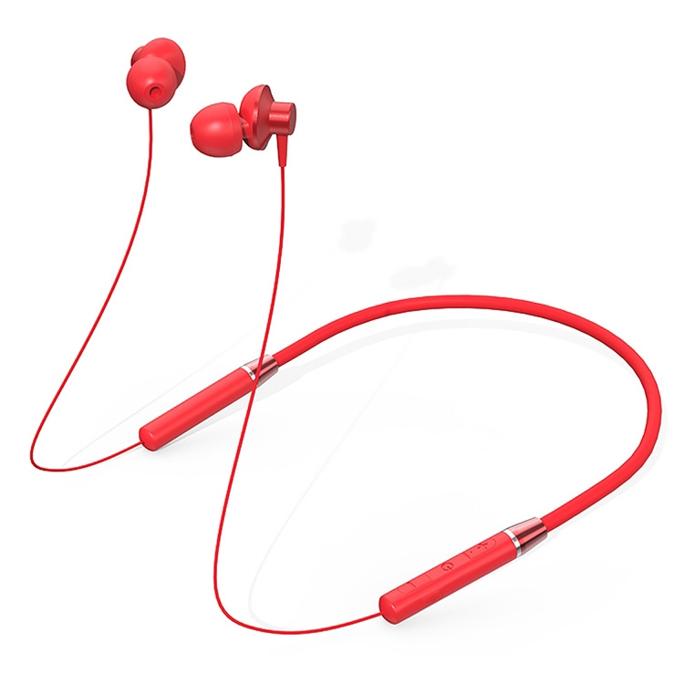 

Original Lenovo HE05 Neck-Mounted Magnetic In-Ear Bluetooth Headset (Red)