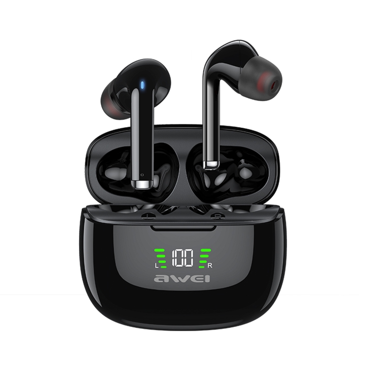 awei TA8 Bluetooth 5.2 ANC Active Noise Reduction Wireless Bluetooth Earphone (Black)
awei TA8 Bluetooth 5.2 ANC Active Noise Reduction Wireless Bluetooth Earphone (Black)