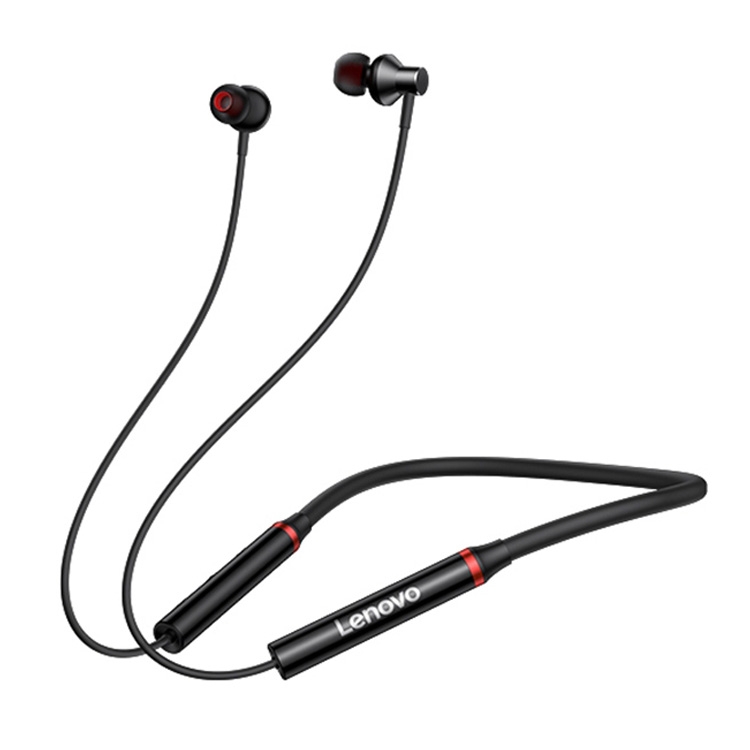 

Original Lenovo HE05X IPX5 Waterproof Neck-mounted Bluetooth Earphone with Magnetic & Wire Control Function (Black)