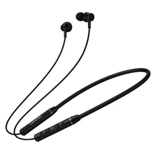 

Original Lenovo QE03 Bluetooth 5.0 Neck-mounted Wireless Sports Bluetooth Earphone with Magnetic & Wire Control Function (Black)