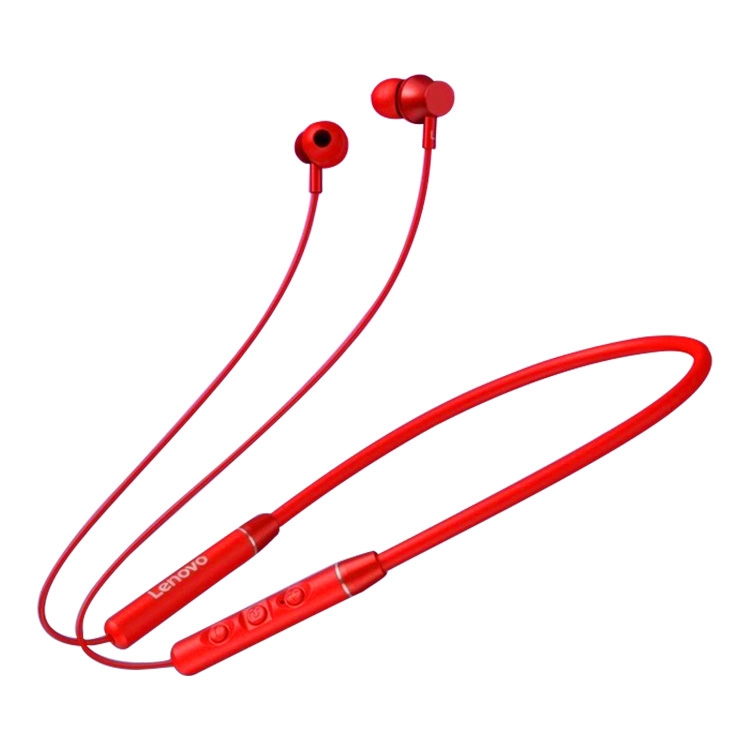 

Original Lenovo QE03 Bluetooth 5.0 Neck-mounted Wireless Sports Bluetooth Earphone with Magnetic & Wire Control Function (Red)