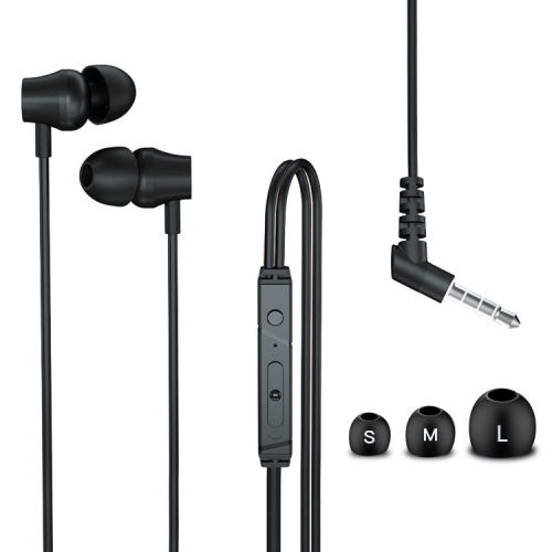 

Original Lenovo QF320 3.5mm Plug In-ear Sliding Type Wire Control Stereo Earphone, Cable Length: 1.2m (Black)