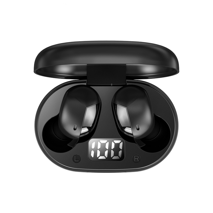 

ROCK EB62 TWS Mini Bluetooth Earphone with Magnetic Charging Box, Support LED Power Digital Display & Call