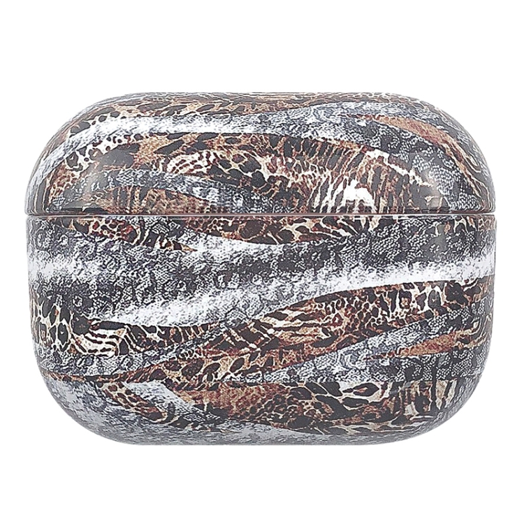 

For AirPods Pro BW01 Water Stick Style Leopard Texture Earphone Protective Case