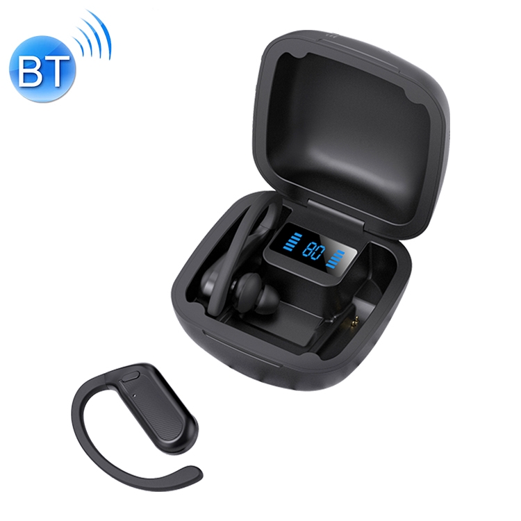 

A10 TWS Digital Stereo Business Bluetooth Earphone with Charging Box (Black)