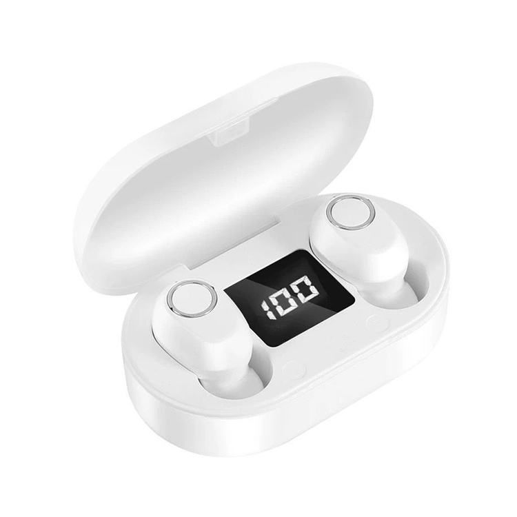 

DT-13 Wireless Two Ear Bluetooth Headset Supports Touch & Smart Magnetic Charging(White)