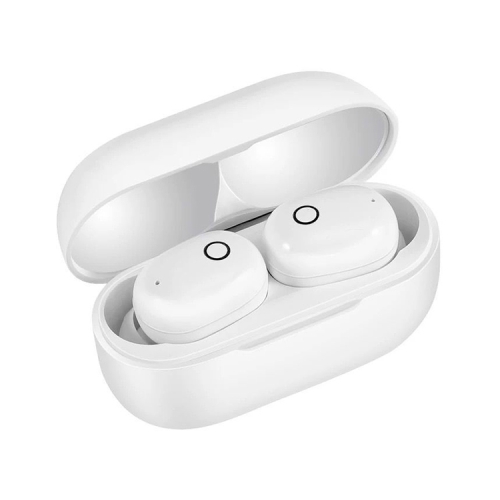 

DT-17 Wireless Two Ear Bluetooth Headset Supports Touch & Smart Magnetic Charging & Power On Automatic Pairing (White)