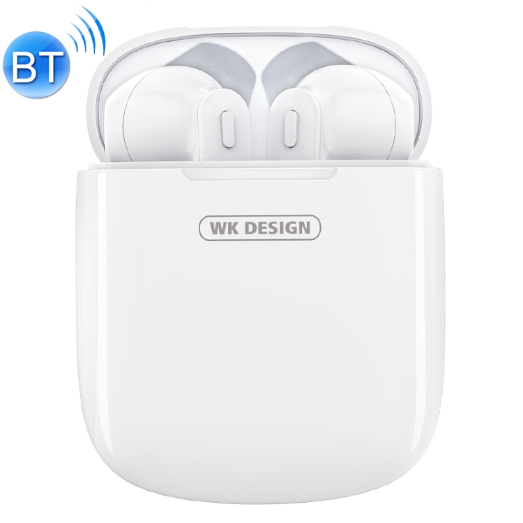 

WK V18 TWS Intelligent Noise Reduction Bluetooth 5.0 Wireless Bluetooth Earphone with Charging Box, Support HD Calls & Siri