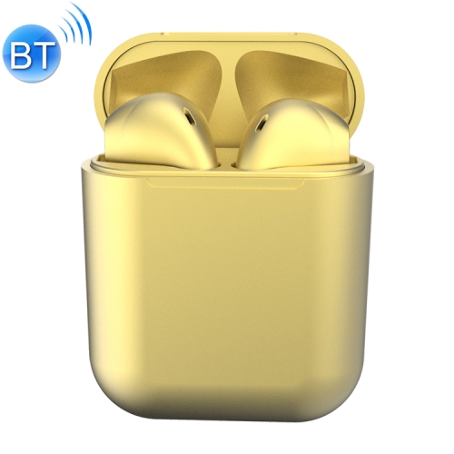 

InPods12 TWS Bluetooth 5.0 Metallic Matte Plating Bluetooth Earphone with Charging Case, Supports Call & Touch(Yellow)