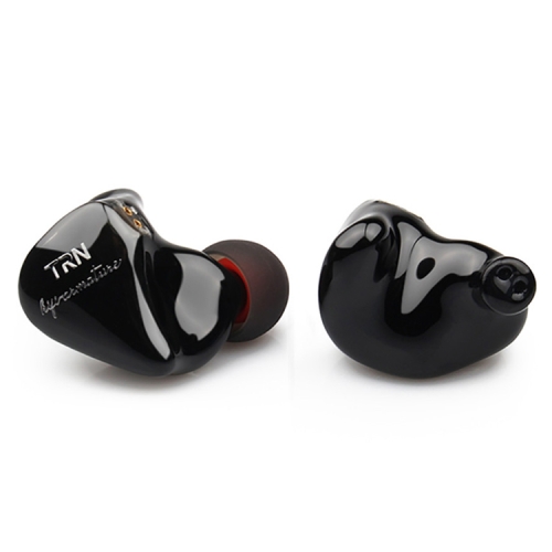 

TRN IM1 Hybrid In Ear Earphone Monitor Running Sport HiFi Headset with Detachable 0.75mm 2Pin Connection, without Mic(Black)