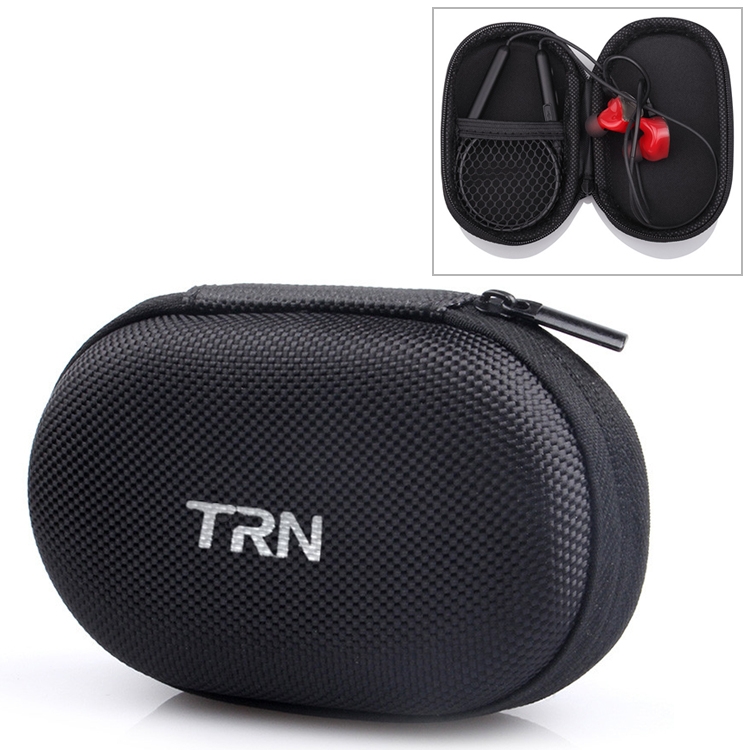 

TRN Portable Shockproof Box Earphones Oxford Cloth EVA Storage Box