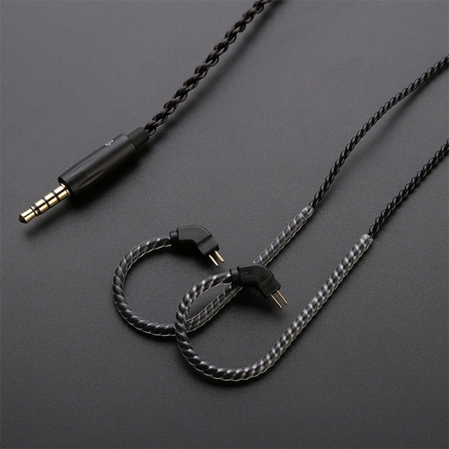 

TRN Sports Stereo High Fidelity Auxiliary Upgrade Cable Headphones Cable with 0.75mm 2 Pins Connection, without Mic