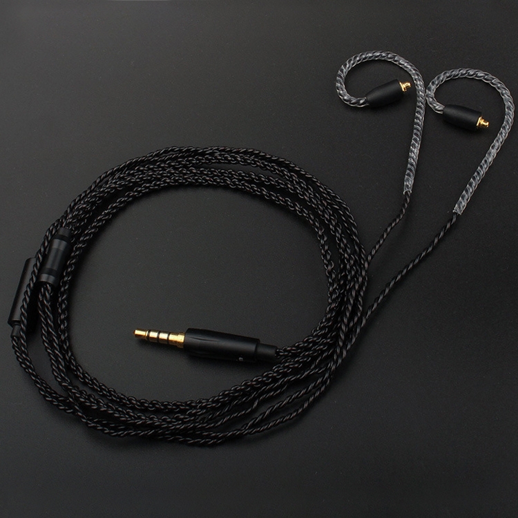 

TRN Sports Stereo High Fidelity Auxiliary Upgrade Cable Headphones Cable with MMCX Connection, with Mic