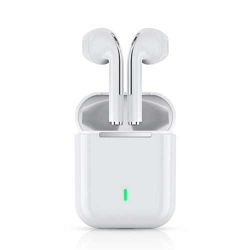 

J18 Bluetooth 5.0 TWS Wireless Binaural Bluetooth Earphone with Charging Box(White)