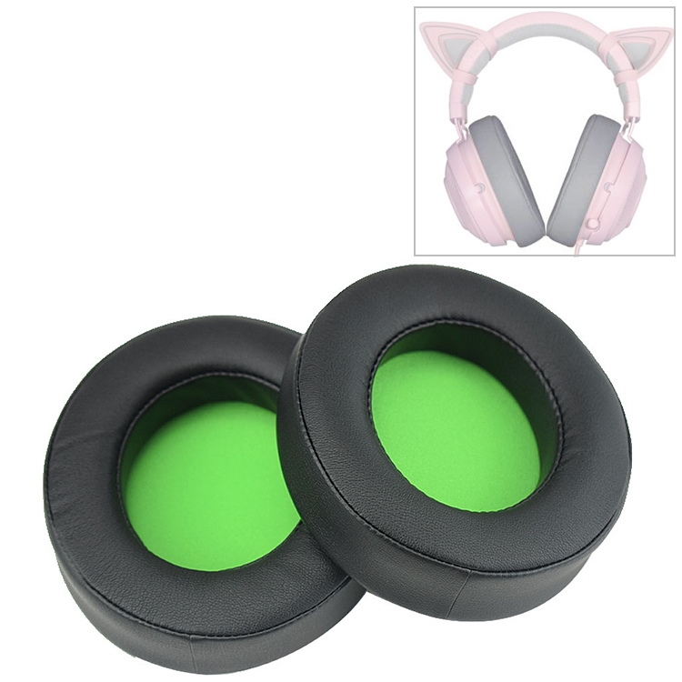 2 PCS For Razer Kraken 7.1 V2 Pro Headphone Cushion Sponge Green Net Cover Earmuffs Replacement Earpads
2 PCS For Razer Kraken 7.1 V2 Pro Headphone Cushion Sponge Green Net Cover Earmuffs Replacement Earpads