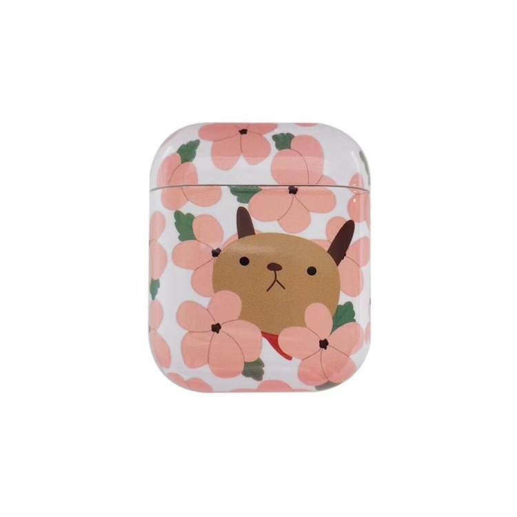

Animal Pattern Dropproof Wireless Earphones Charging Box Protective Case for Apple AirPods 1/2